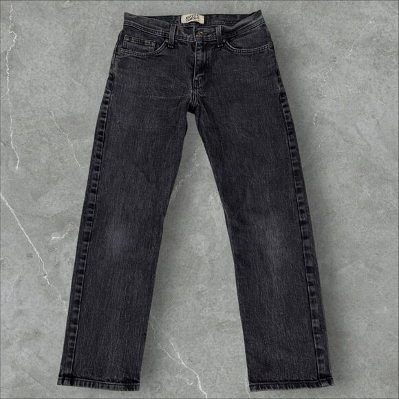 Naked and Famous x Drop Weird Guy Faded Black Japanese Denim Stretch Jeans - 31 - Picture 1 of 7